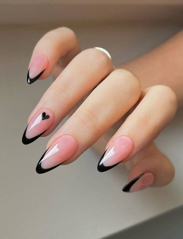 unhas de gel minimalistas