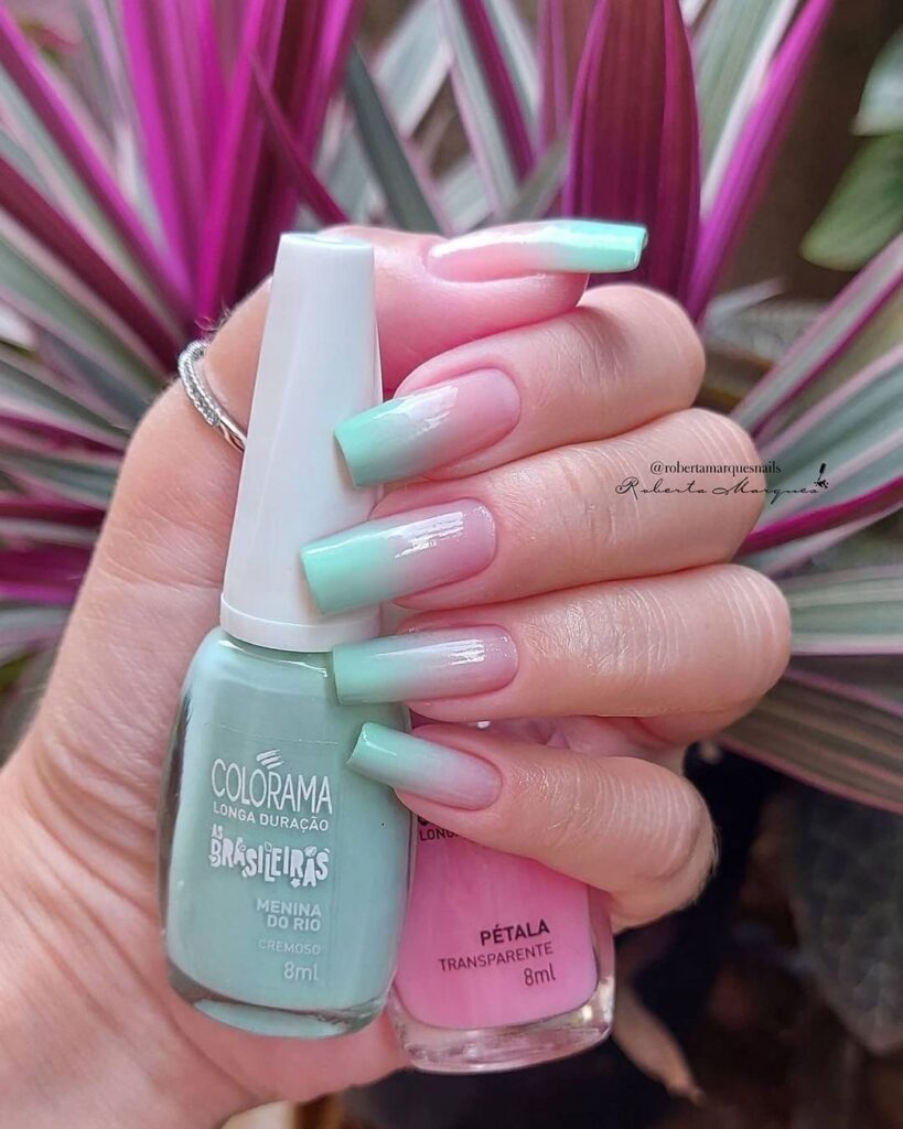 unhas gel natural