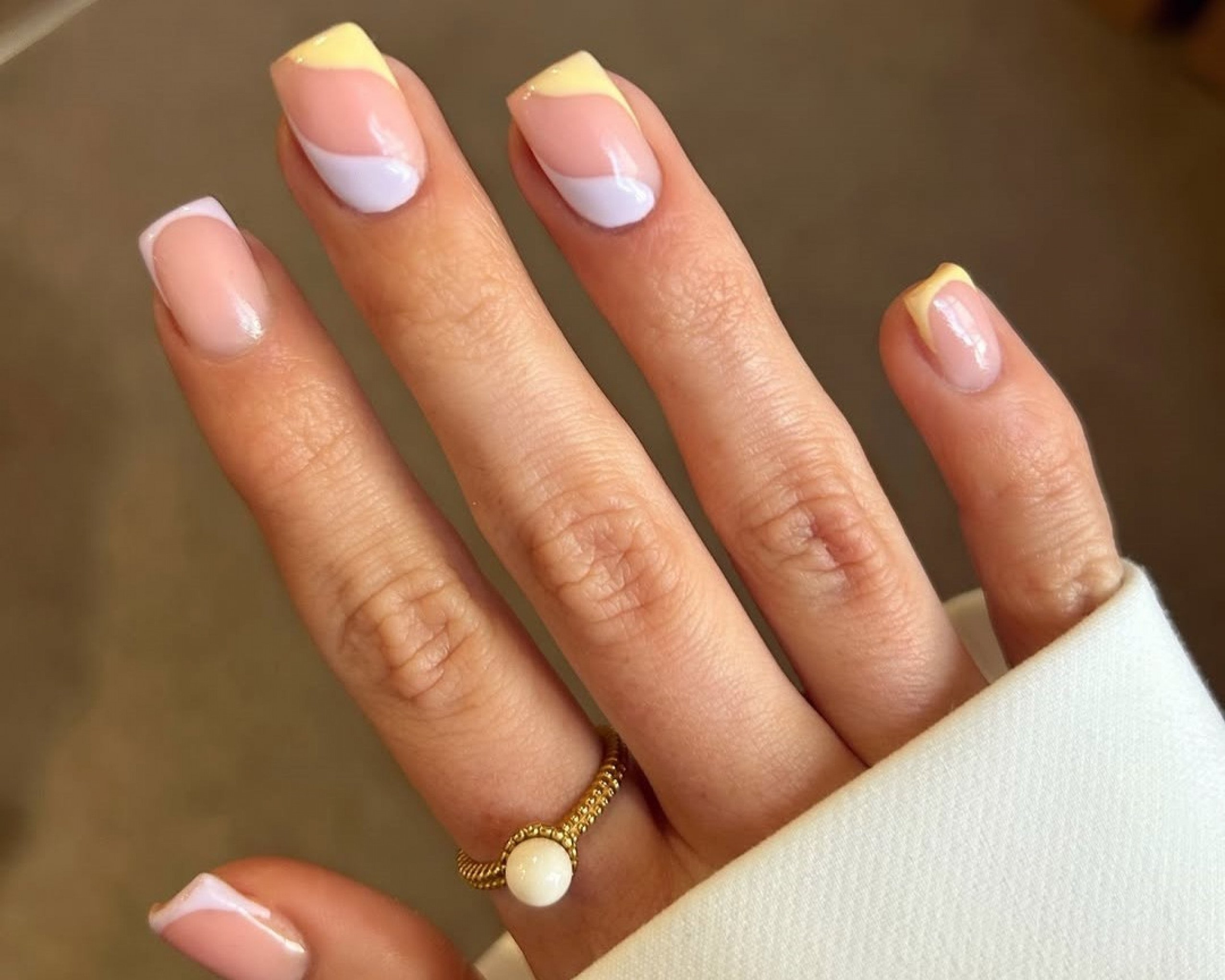 unhas decoradas delicadas