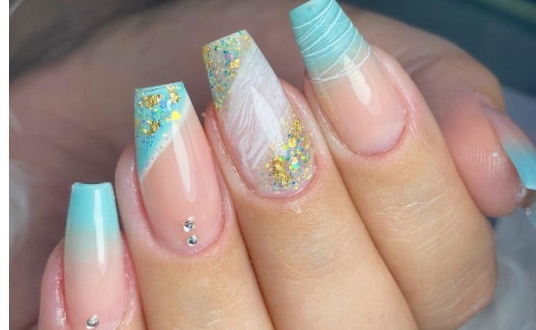 unhas elegantes simples
