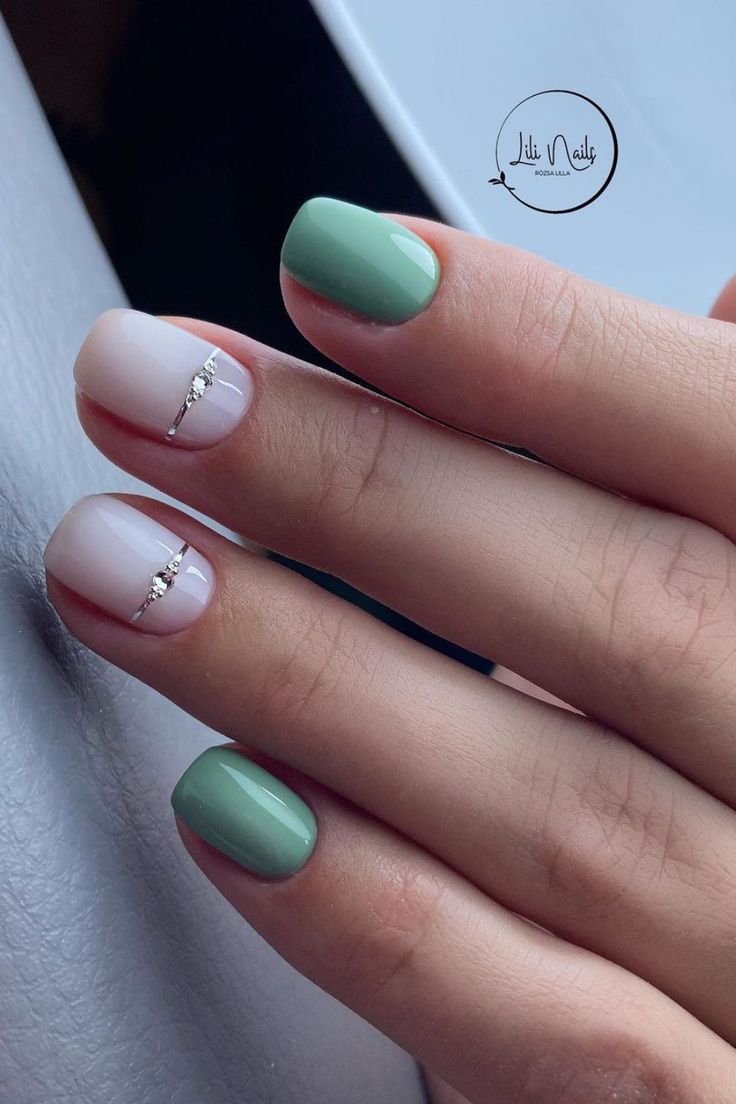 nail art delicada unhas curtas