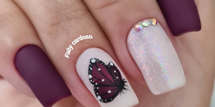 unhas quadradas elegantes