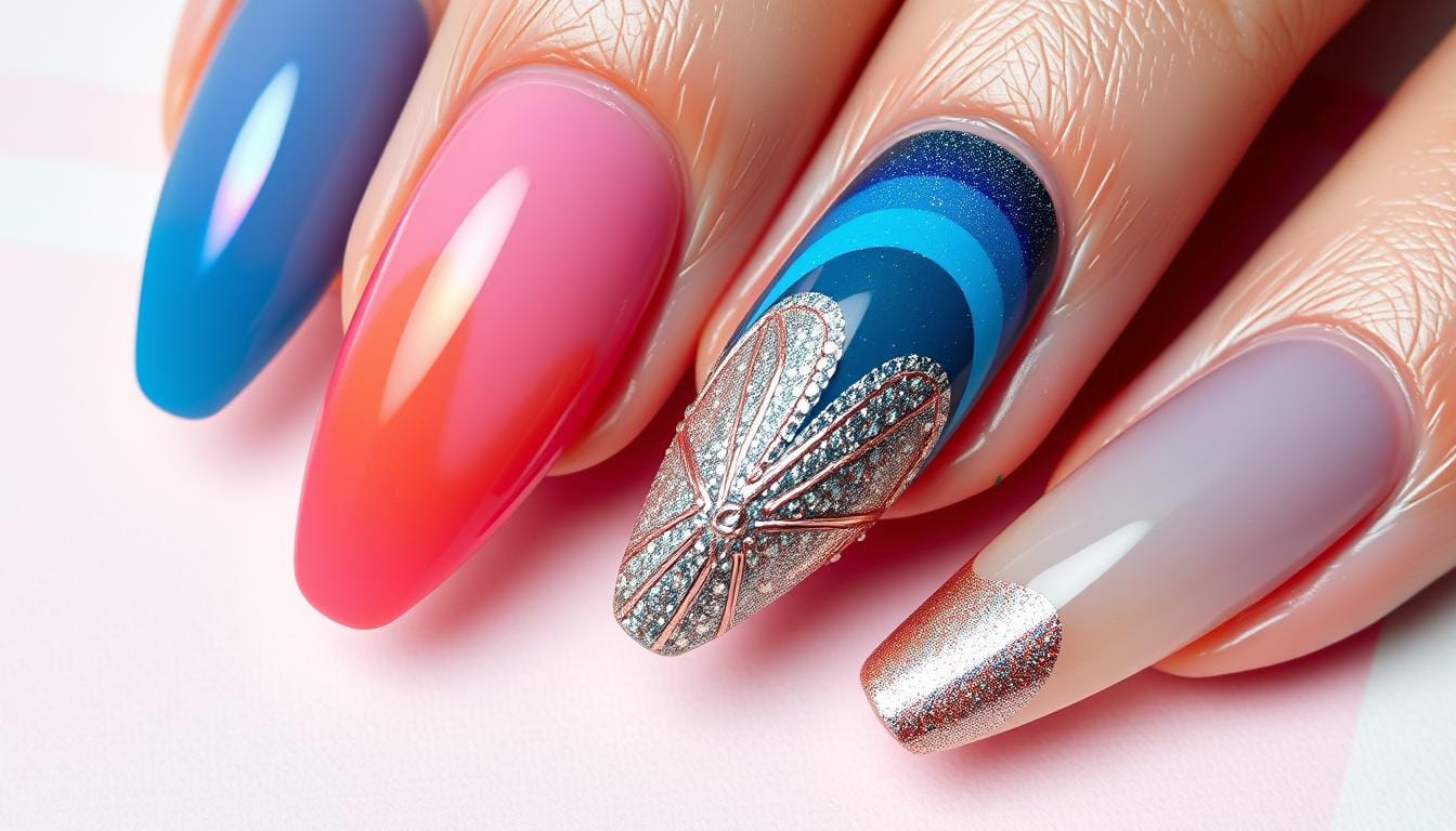 unhas redondas naturais