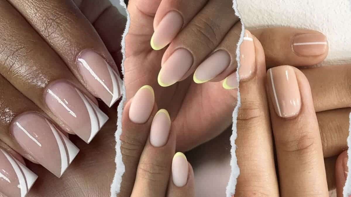 unhas alongadas simples