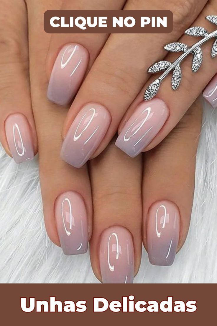 unhas francesinha fina