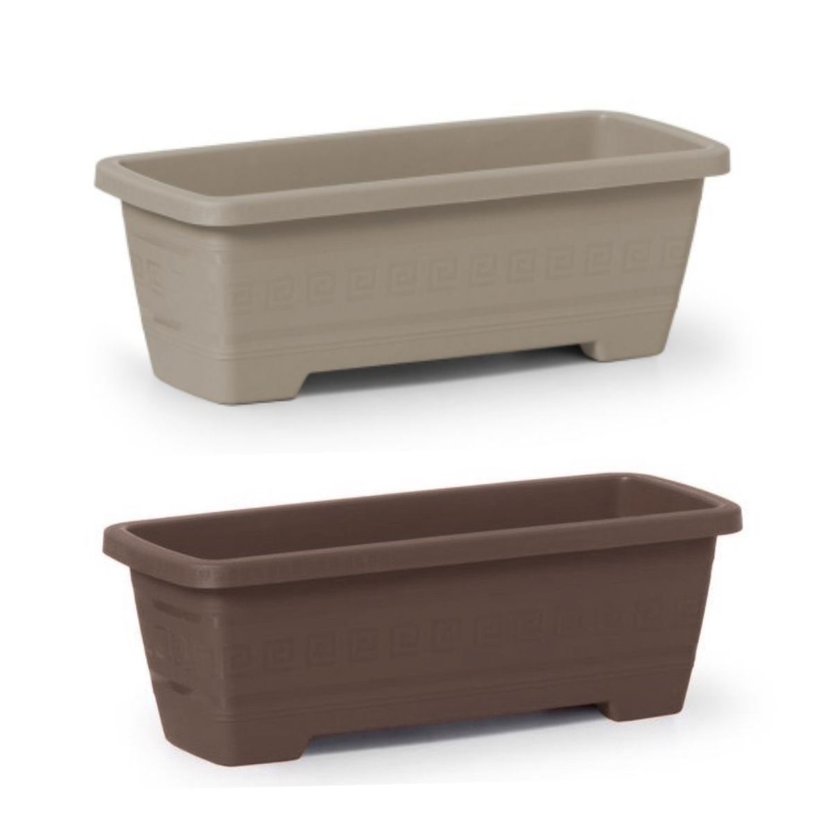vaso comprido para plantas
