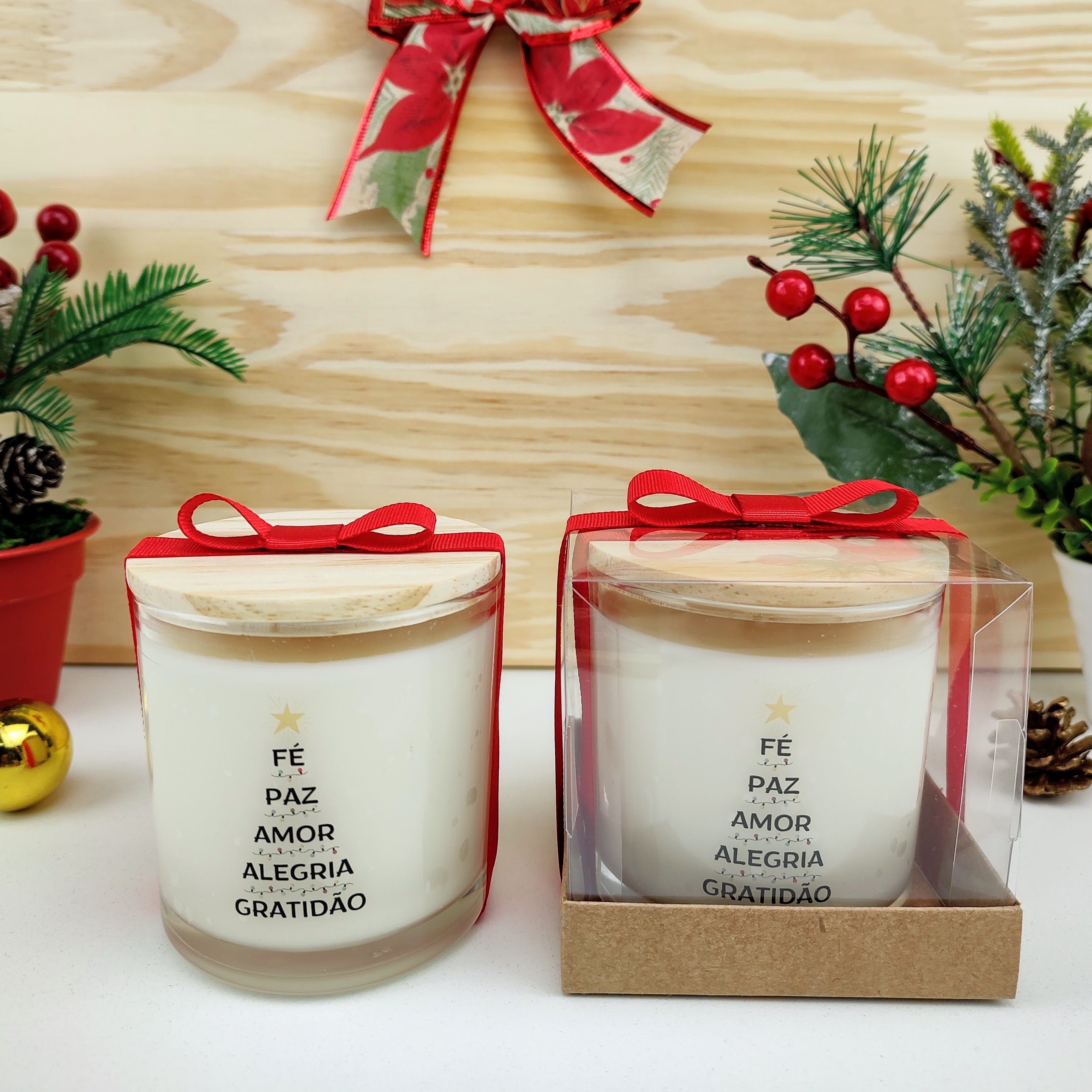 velas perfumadas para o natal