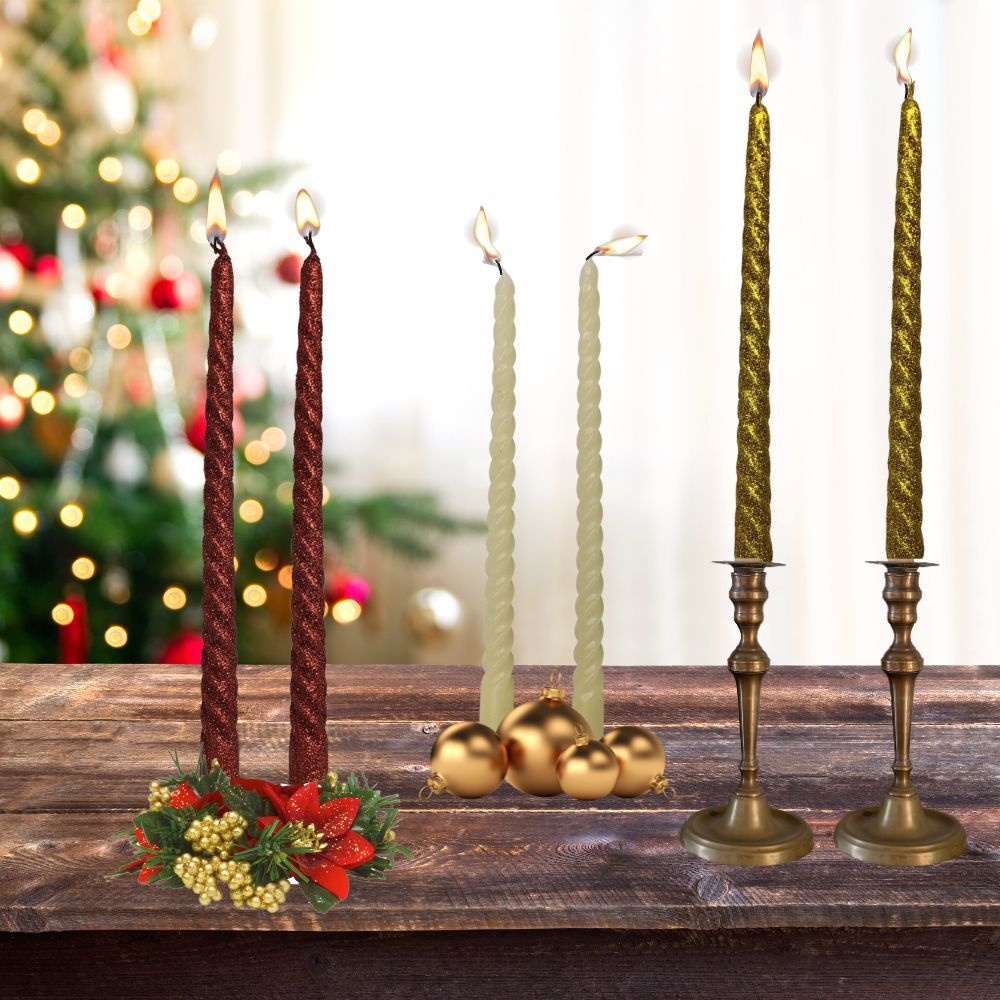 velas artesanais de natal