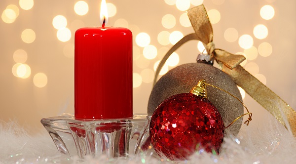 presentes de natal criativos com velas