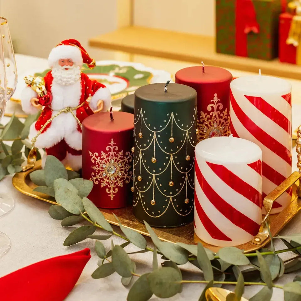 presentes de natal criativos com velas