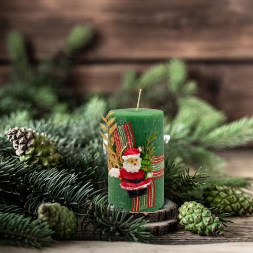 velas artesanais de natal