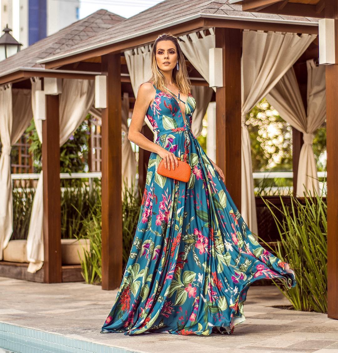 look convidada casamento diurno