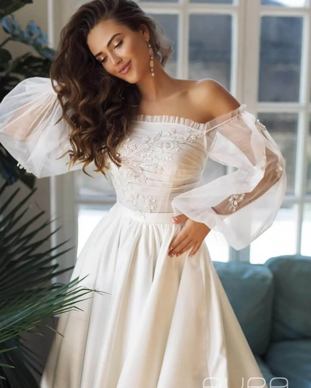 vestido de noiva manga longa vintage