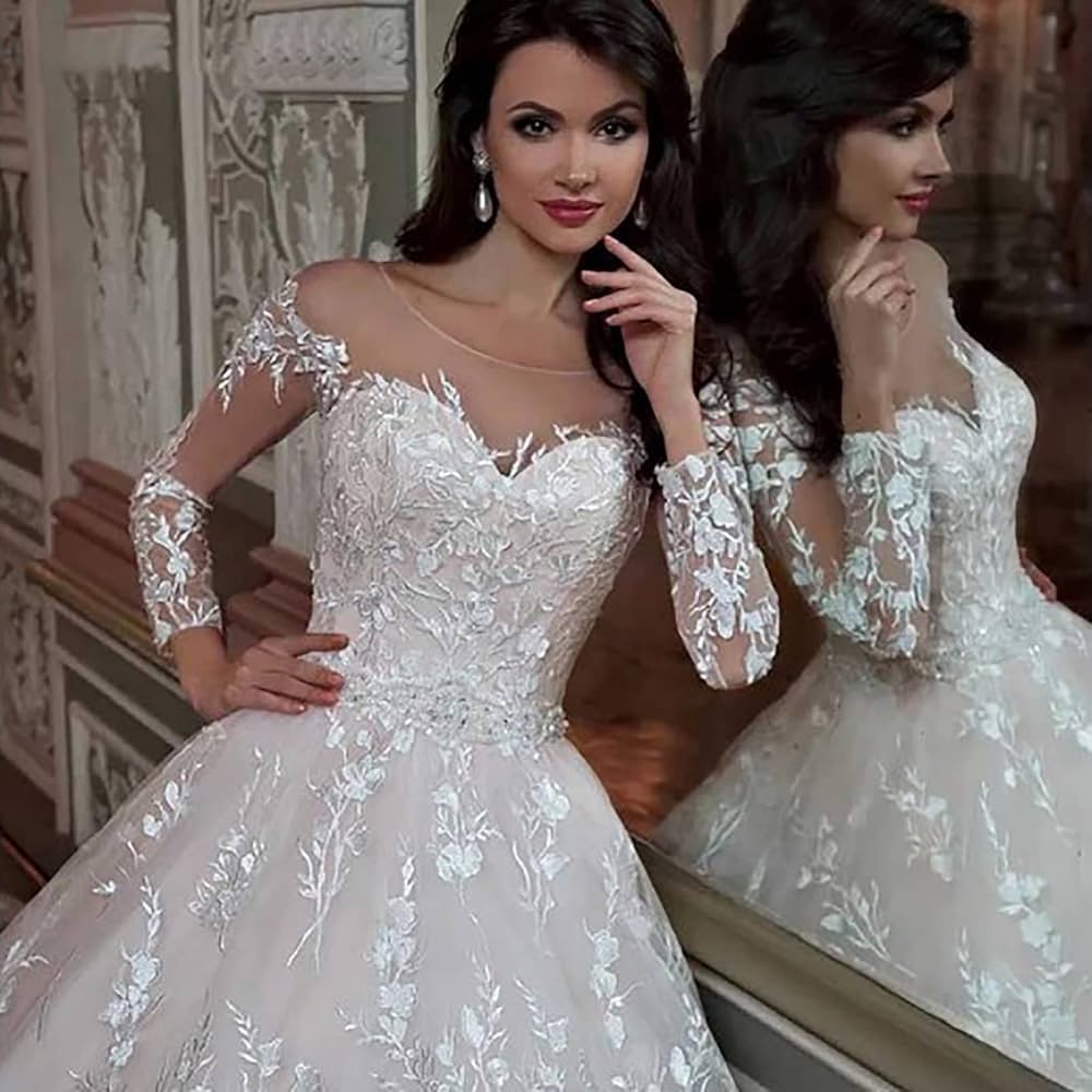 vestido de noiva manga longa verão