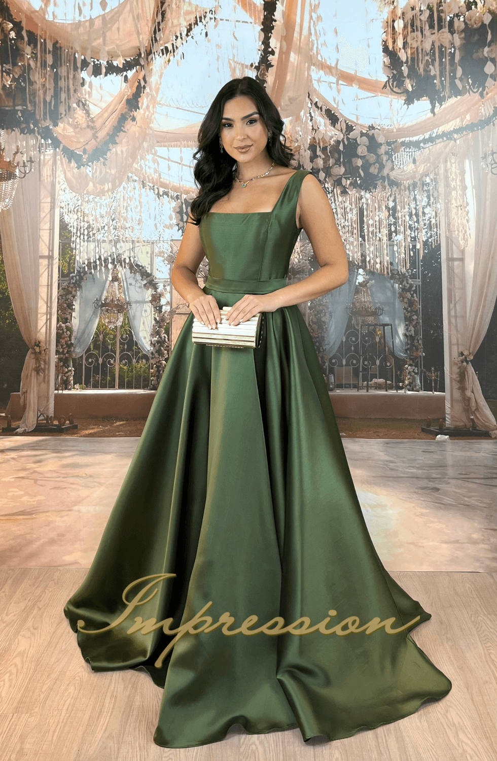 vestido verde bandeira madrinha
