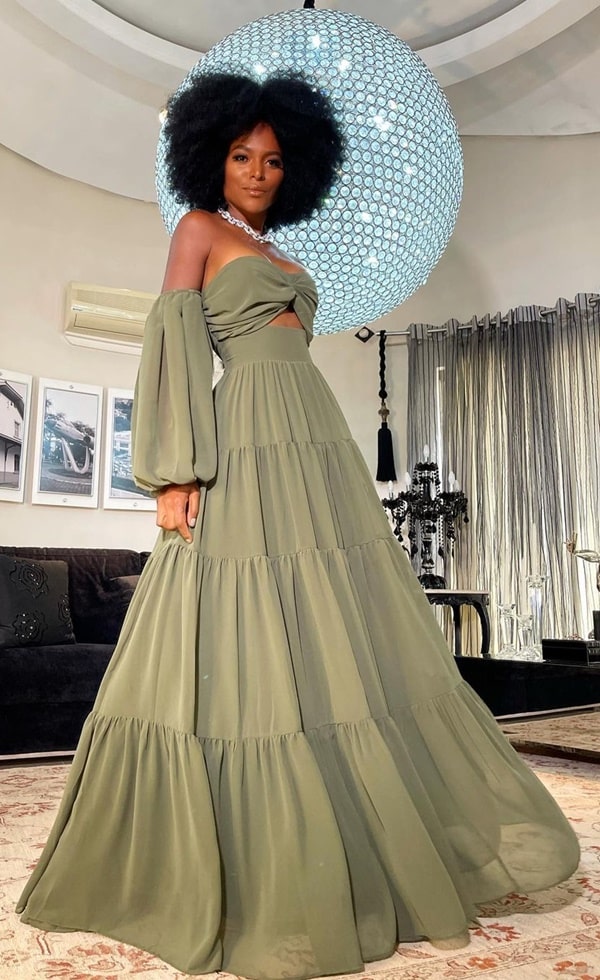 vestido verde musgo madrinha