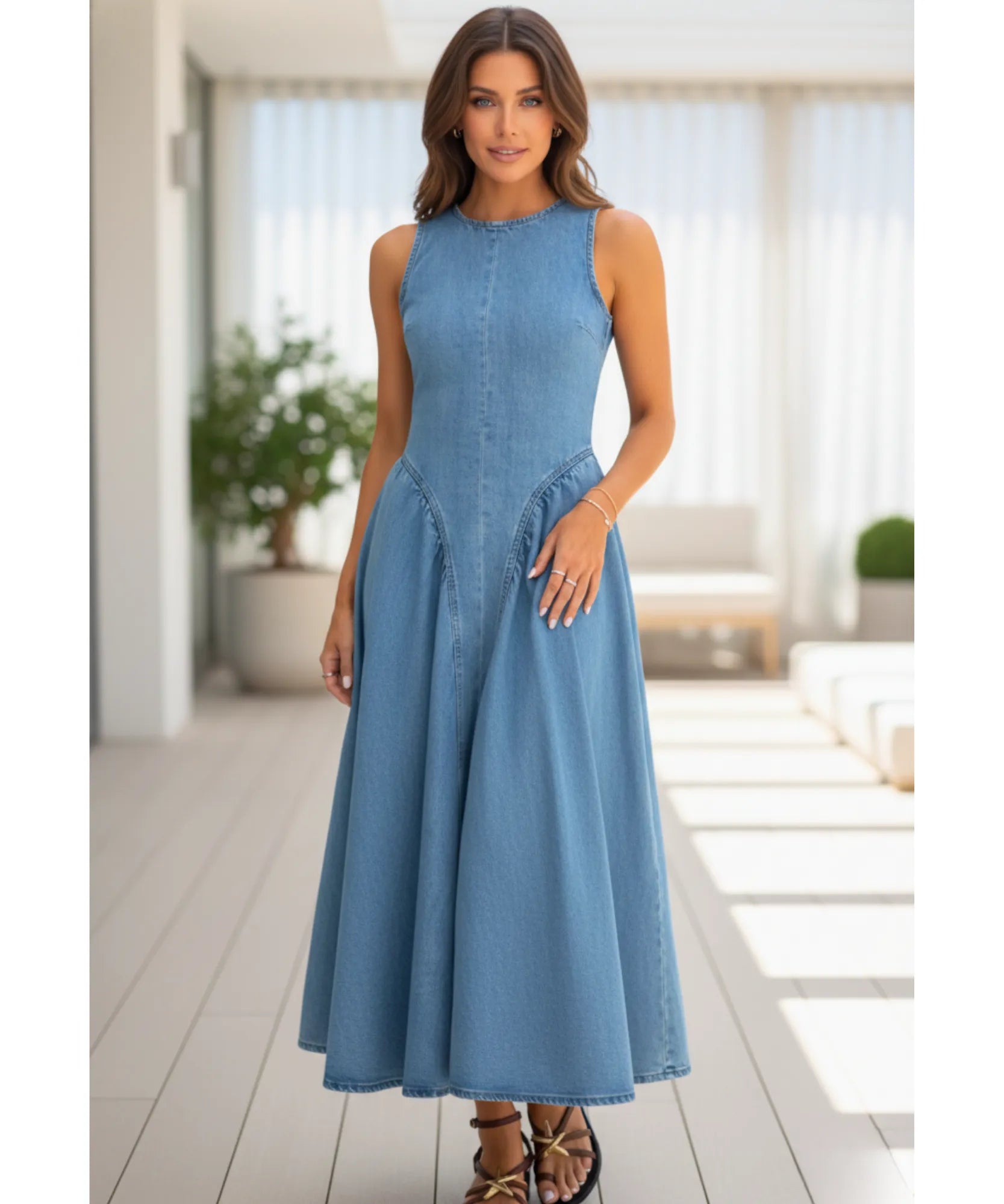 vestido midi um ombro