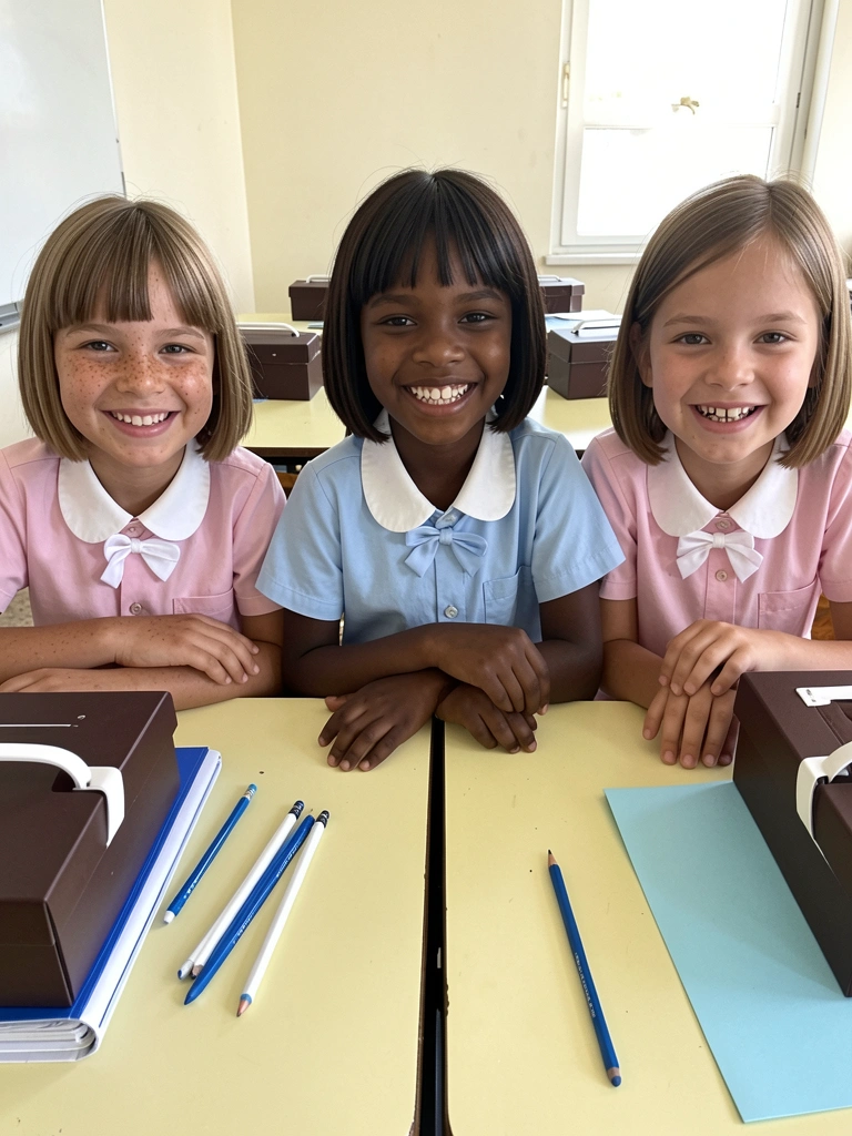 Crianças sentadas em círculo passando um repolho de papel, sorrindo.