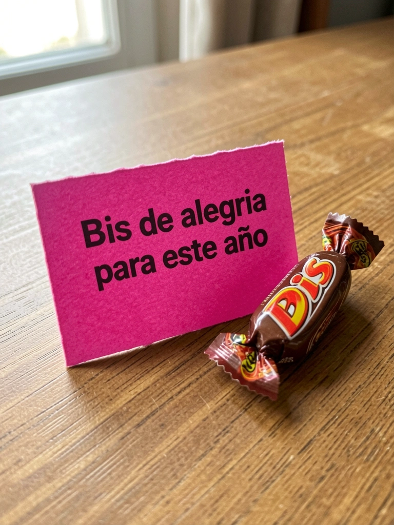 Cartão com frase 