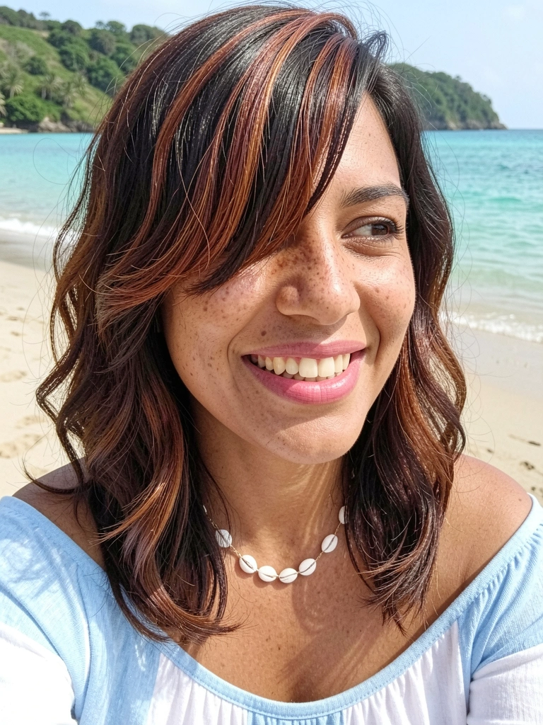 Infográfico com perguntas frequentes sobre cortes de cabelo feminino, em fundo claro.