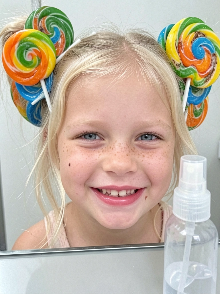 Rótulo de spray com os dizeres 