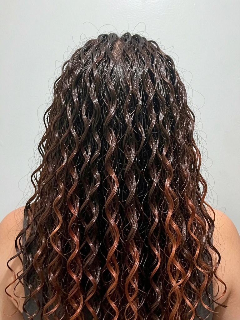 Infográfico mostrando um rosto com setas indicando diferentes cortes de cabelo.