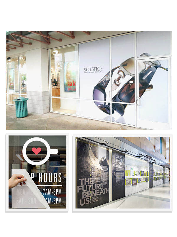 adesivos para vitrine